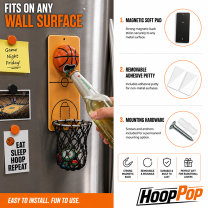 HoopPop Bottle Opener