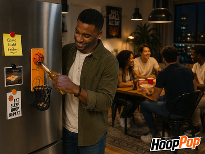 HoopPop Bottle Opener